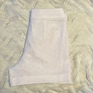 J crew size 4 white shorts